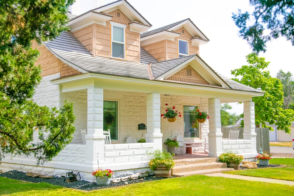 Example house securing a mortgage note, used for real deal analysis